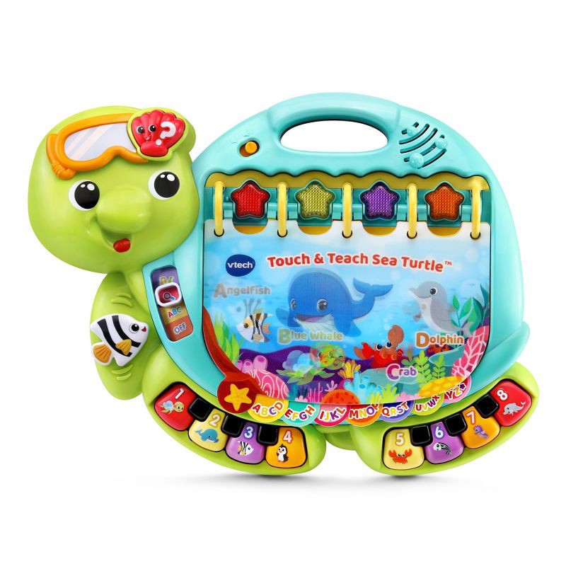 slide 5 of 8, VTech Touch & Teach Sea Turtle, 1 ct