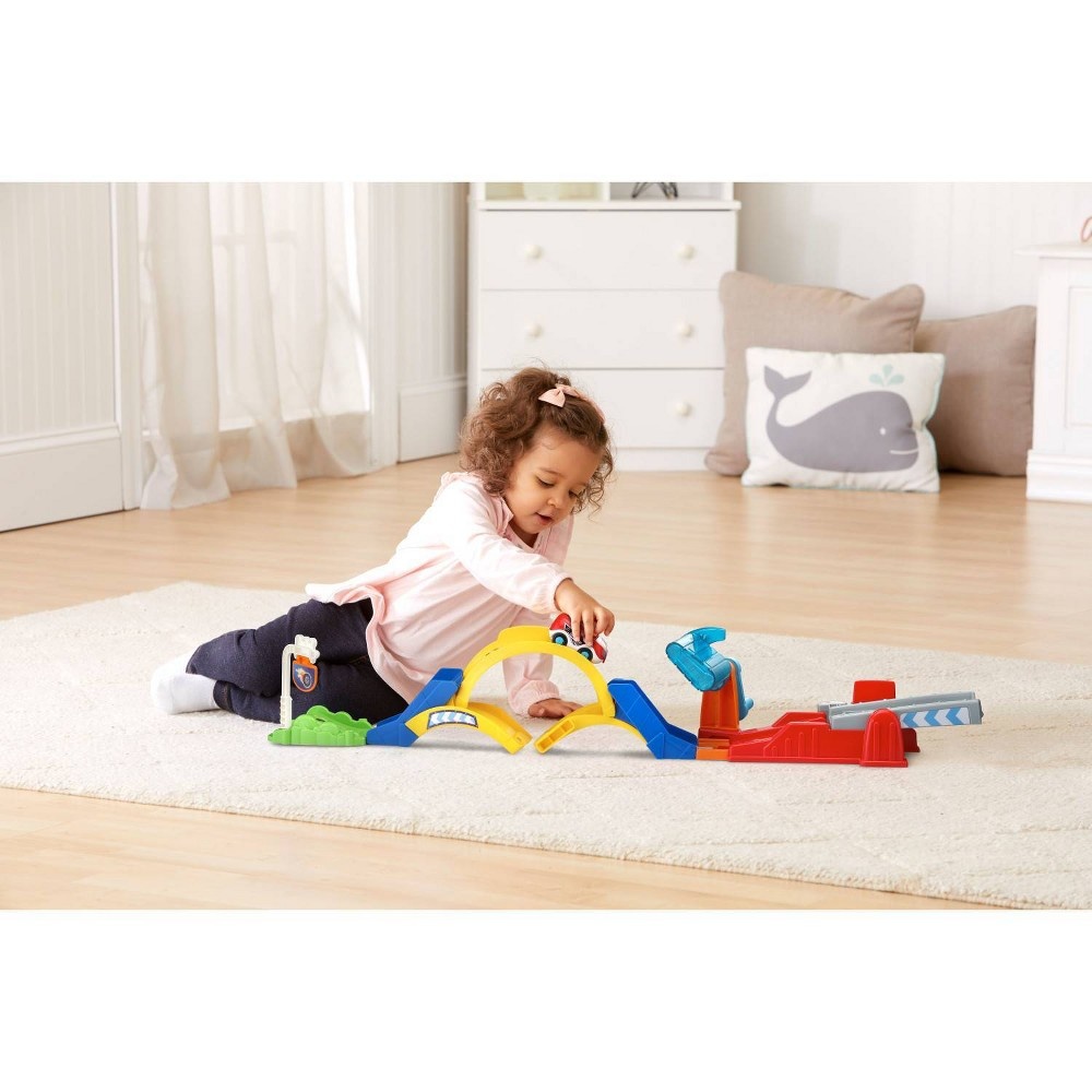 slide 4 of 11, VTech Go! Go! Smart Wheels Revved Up Stunt Spiral, 1 ct