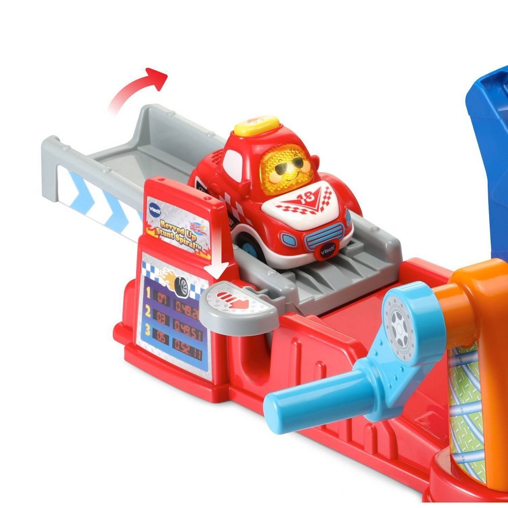 slide 7 of 11, VTech Go! Go! Smart Wheels Revved Up Stunt Spiral, 1 ct