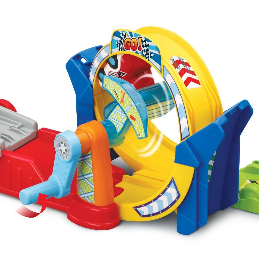 slide 8 of 11, VTech Go! Go! Smart Wheels Revved Up Stunt Spiral, 1 ct