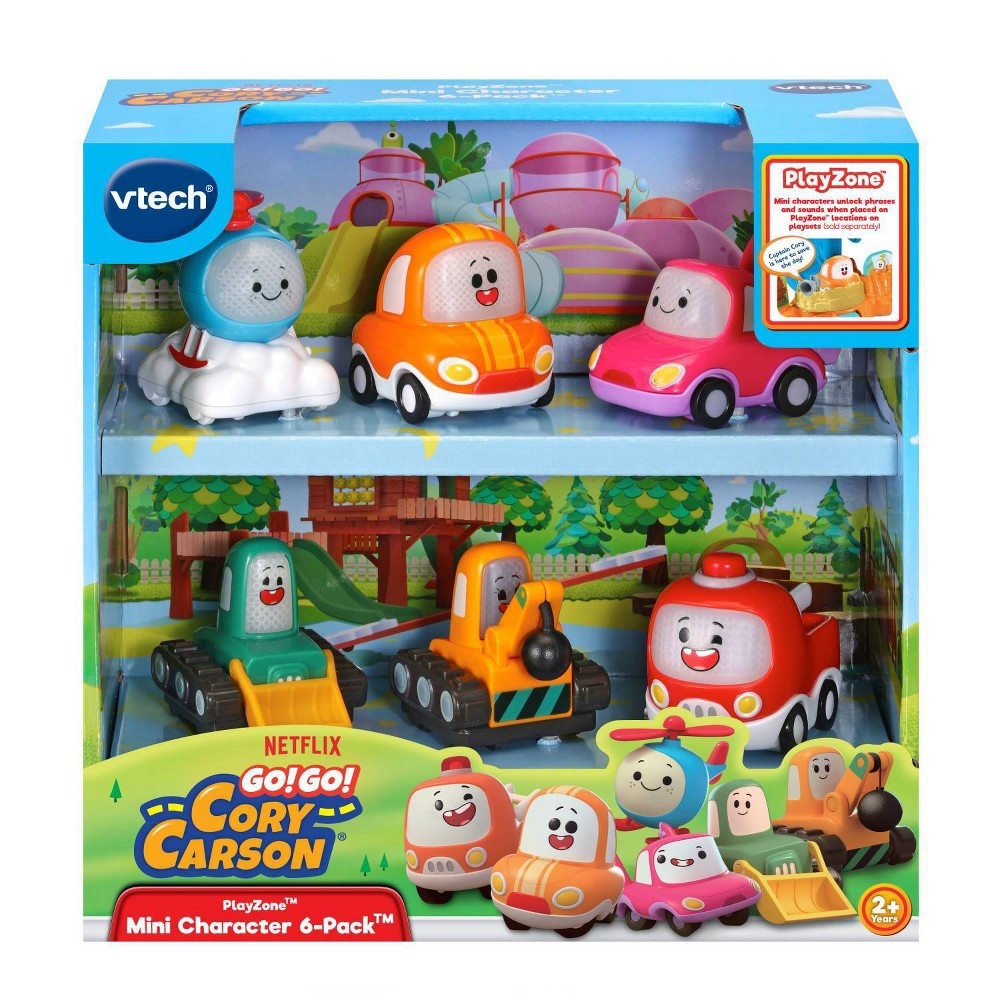 slide 4 of 4, VTech Go! Go! Cory CarsonMini Character, 6 ct