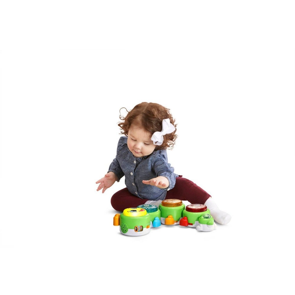 slide 8 of 9, LeapFrog Learn & Groove Caterpillar Drums, 1 ct