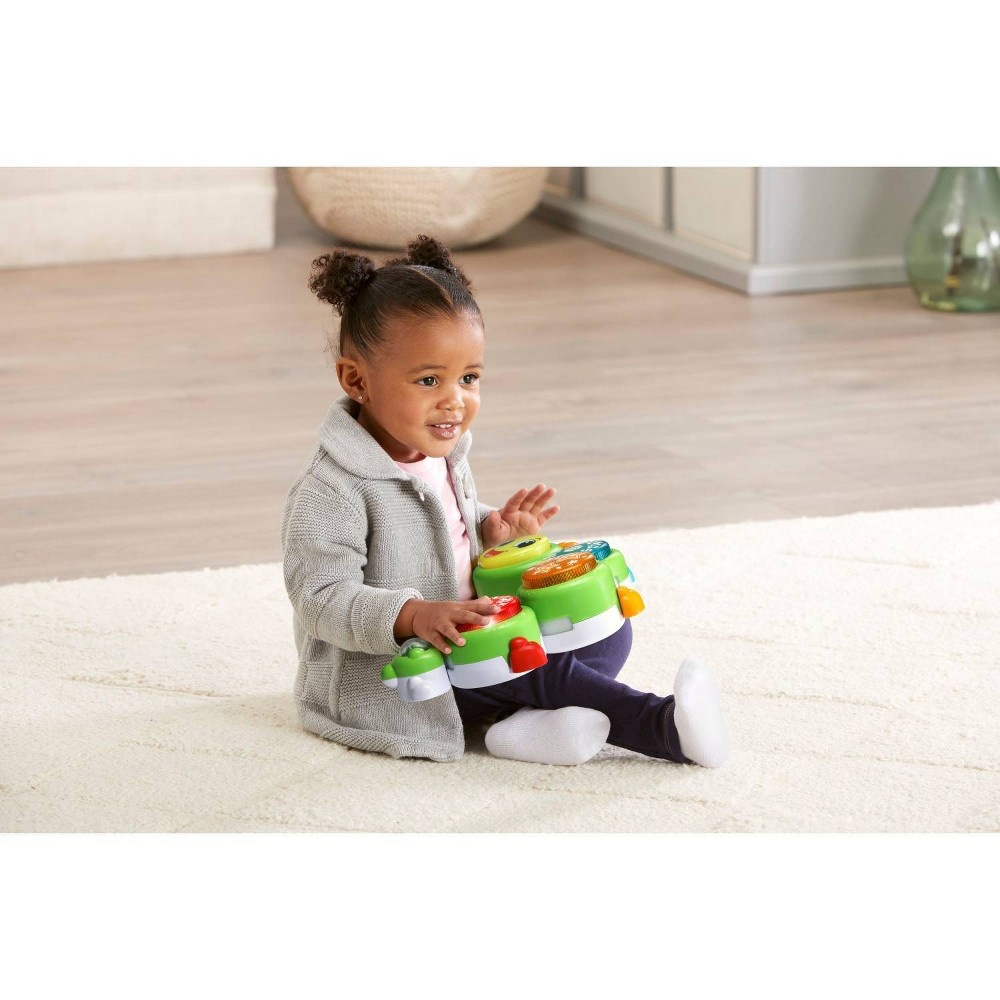 slide 2 of 9, LeapFrog Learn & Groove Caterpillar Drums, 1 ct