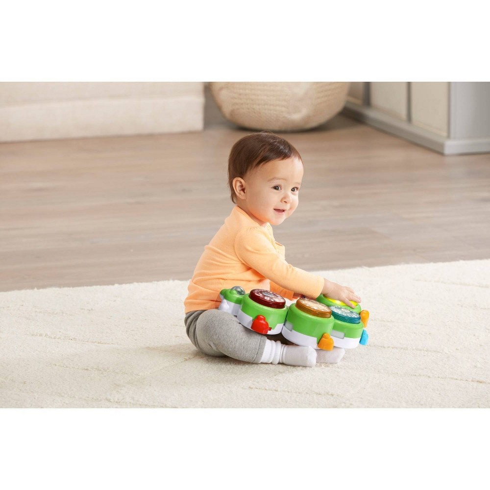 slide 4 of 9, LeapFrog Learn & Groove Caterpillar Drums, 1 ct