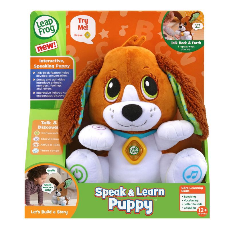 slide 9 of 9, LeapFrog Speak & Learn Puppy, 1 ct