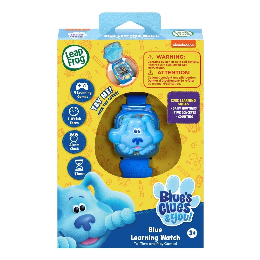 slide 11 of 11, LeapFrog Blue's Clues & You! Blue Learning Watch, 1 ct