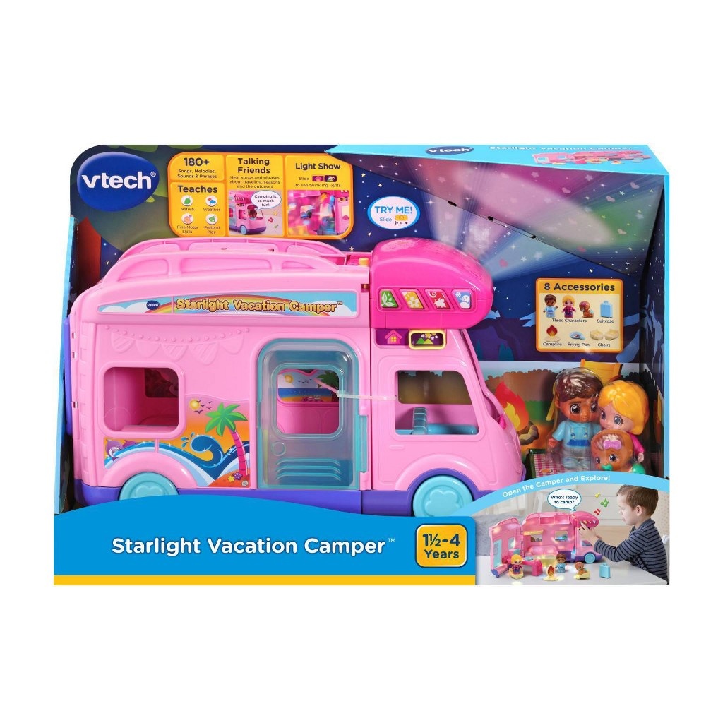 slide 9 of 9, VTech Starlight Vacation Camper, 1 ct