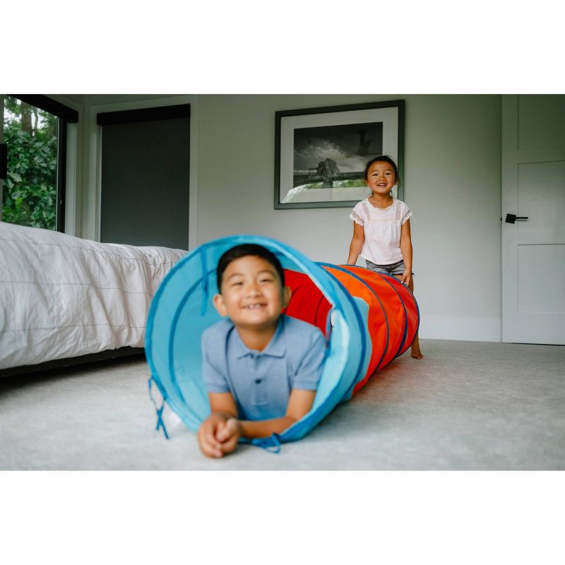 slide 3 of 5, Chuckle & Roar Pop-up Play Tunnel, 1 ct