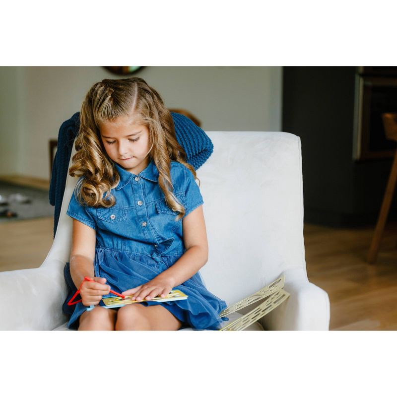 slide 4 of 5, Chuckle & Roar Scribble Glow LCD Sketch Pad, 1 ct