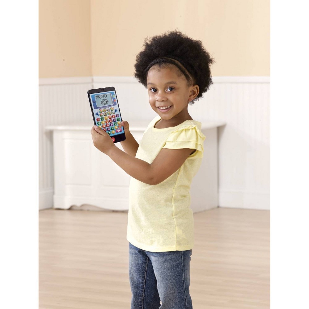slide 3 of 5, VTech Text & Go Learning Phone, 1 ct