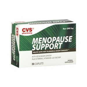 slide 1 of 1, CVS Pharmacy Menopause Support Caplets, 30 ct