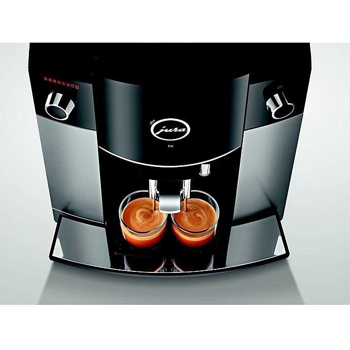 slide 3 of 4, JURA D6 Fully Automatic Coffee Machine - Platinum, 1 ct