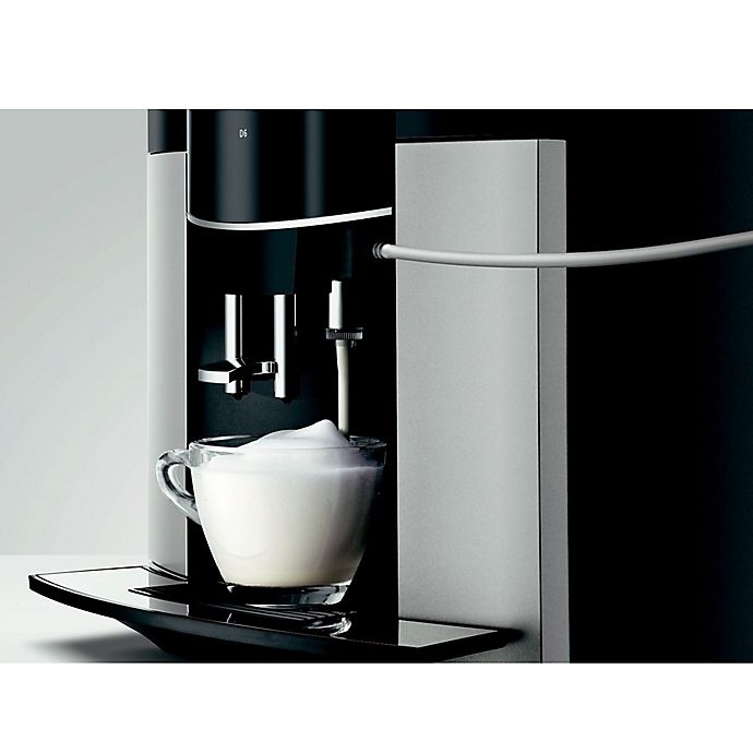 slide 4 of 4, JURA D6 Fully Automatic Coffee Machine - Platinum, 1 ct