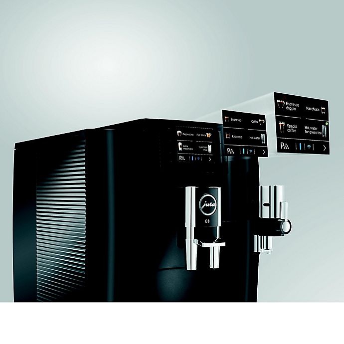 slide 4 of 7, JURA E8 Fully Automatic Coffee Machine - Black, 1 ct