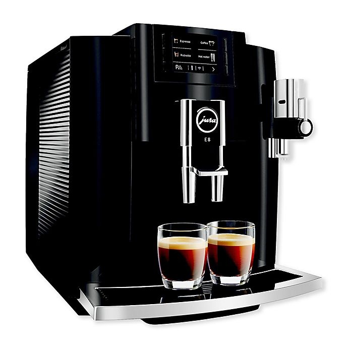 slide 1 of 7, JURA E8 Fully Automatic Coffee Machine - Black, 1 ct