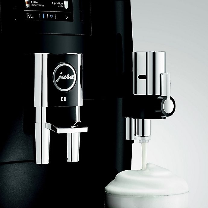 slide 6 of 7, JURA E8 Fully Automatic Coffee Machine - Black, 1 ct