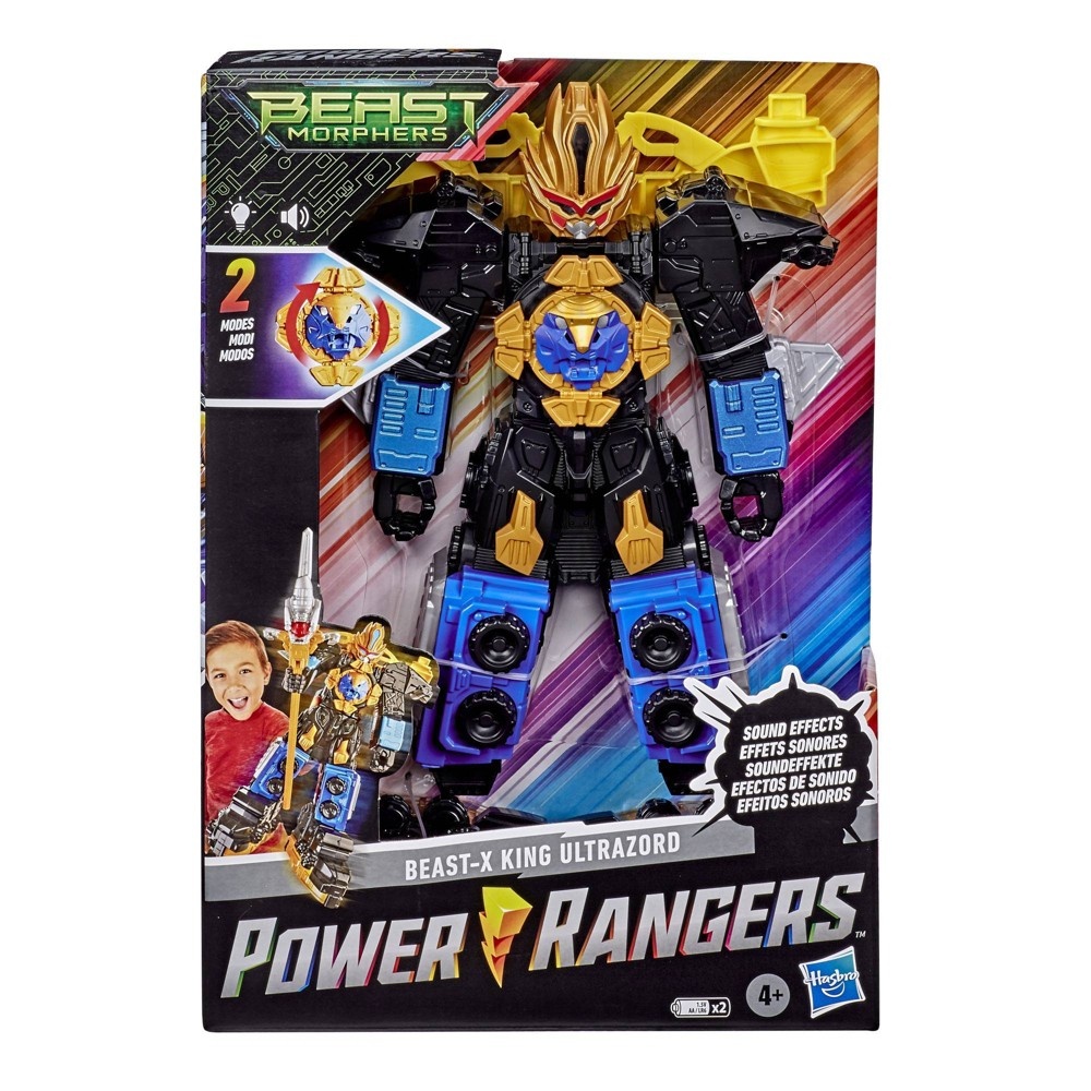 slide 2 of 3, Hasbro Power Rangers Beast Morphers Beast-X King Ultrazord Action Figure, 1 ct