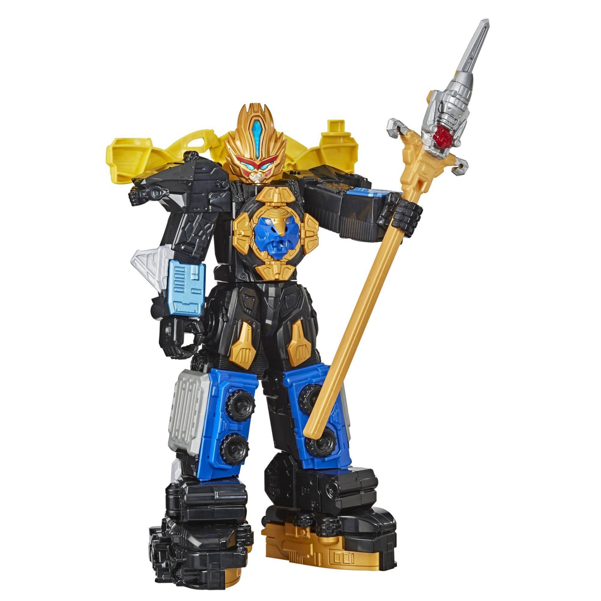 slide 1 of 3, Hasbro Power Rangers Beast Morphers Beast-X King Ultrazord Action Figure, 1 ct