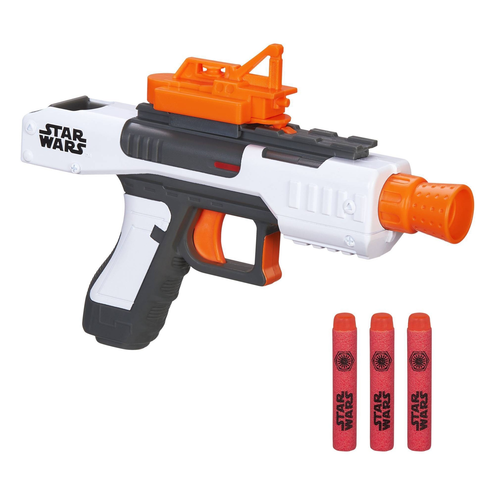 slide 1 of 5, Star Wars Galaxy's Edge First Order Stormtrooper Nerf Blaster, 1 ct