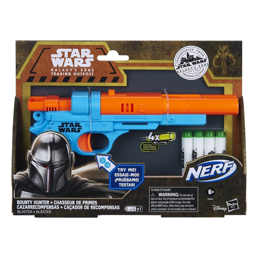 slide 2 of 4, NERF Star Wars Galaxy's Edge Bounty Hunter Nerf Blaster, 1 ct