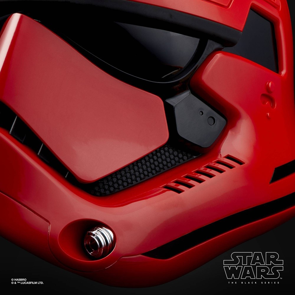 slide 4 of 8, Star Wars The Black Series Galaxy's Edge Captain Cardinal Electronic Helmet, 1 ct