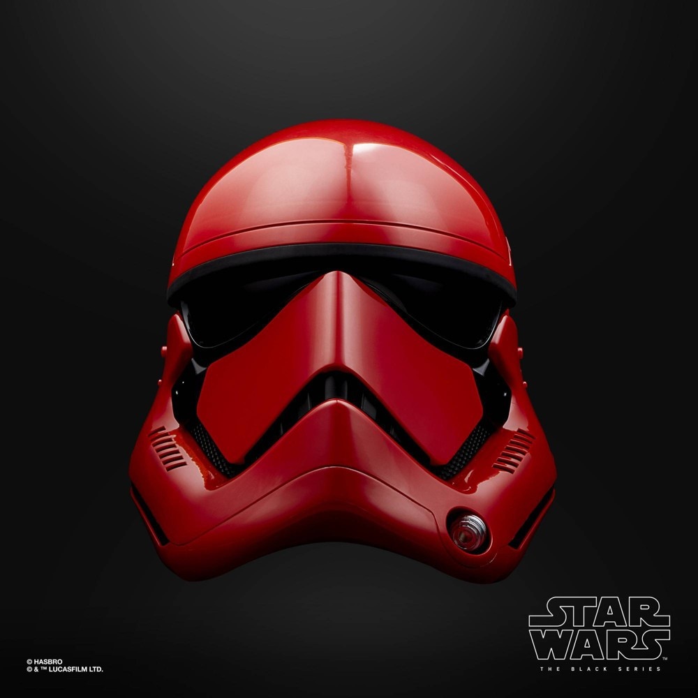 slide 8 of 8, Star Wars The Black Series Galaxy's Edge Captain Cardinal Electronic Helmet, 1 ct