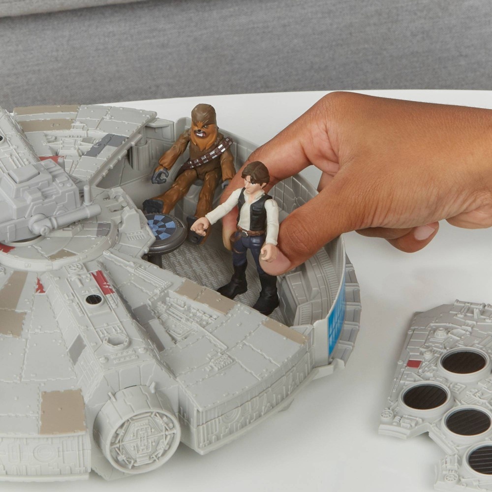 slide 3 of 6, Star Wars Mission Fleet Falcon Vehicle, 1 ct