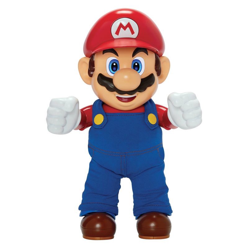 slide 3 of 11, Nintendo "It's-A Me, Mario!" Super Mario Figure, 1 ct