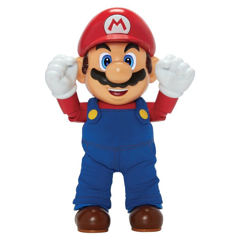 slide 4 of 11, Nintendo "It's-A Me, Mario!" Super Mario Figure, 1 ct