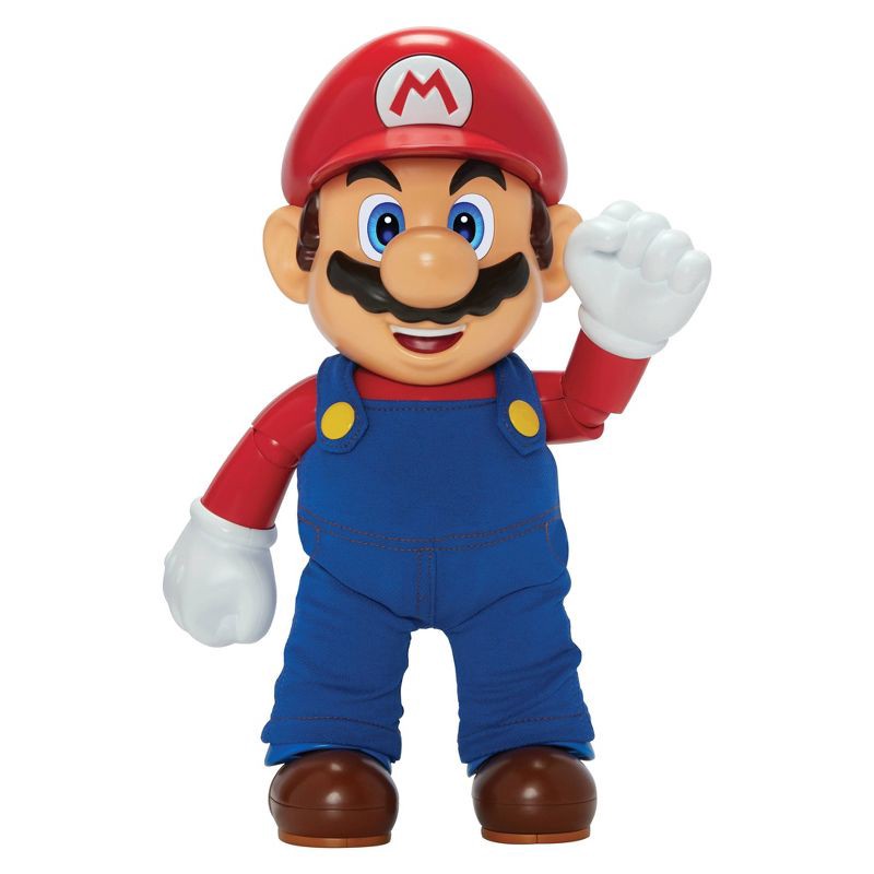 slide 1 of 11, Nintendo "It's-A Me, Mario!" Super Mario Figure, 1 ct