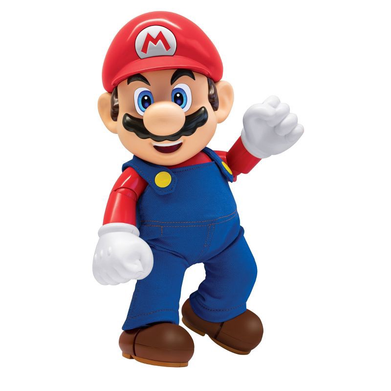 slide 6 of 11, Nintendo "It's-A Me, Mario!" Super Mario Figure, 1 ct