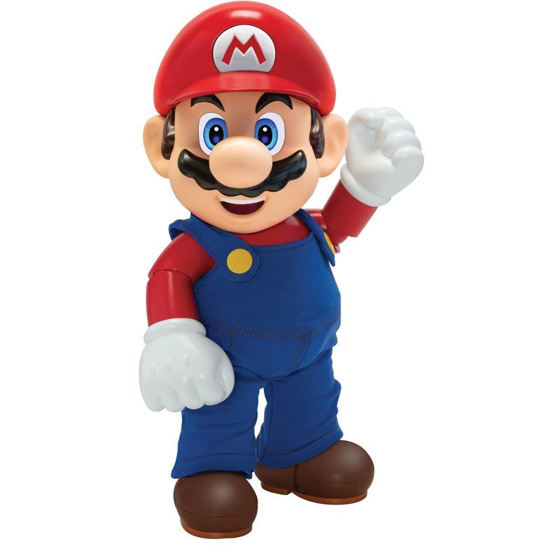 slide 7 of 11, Nintendo "It's-A Me, Mario!" Super Mario Figure, 1 ct