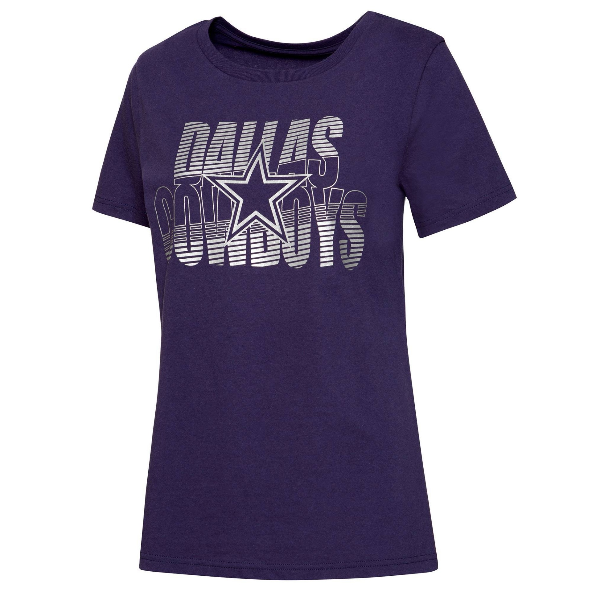 slide 1 of 1, NFL Dallas Cowboys Women&#39;s Juliette Crew Neck T-Shirt - XL, 1 ct