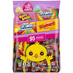 Starburst, Life Savers & Hubba Bubba Assorted Easter Basket Stuffers, 95 ct Bag