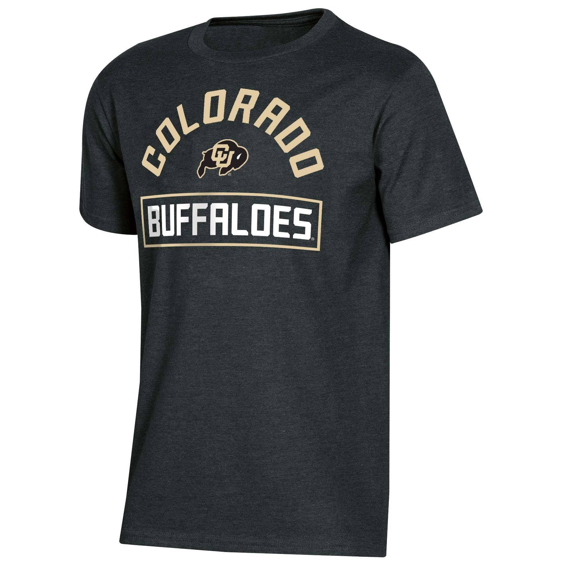 slide 1 of 2, NCAA Colorado Buffaloes Boys' Short Sleeve Crew Neck T-Shirt - XL, 1 ct