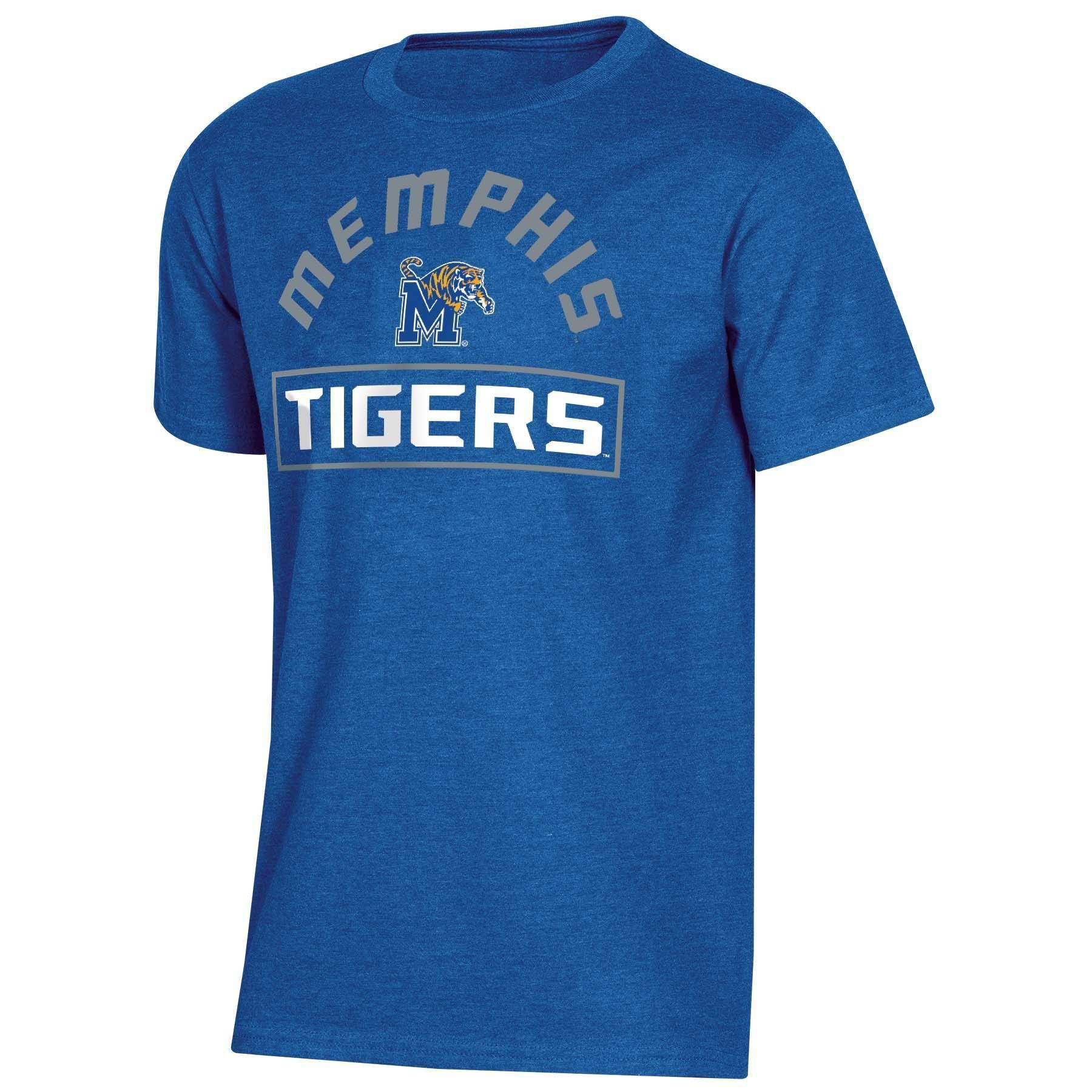 slide 1 of 2, NCAA Memphis Tigers Boys' Short Sleeve Crew Neck T-Shirt - XL, 1 ct