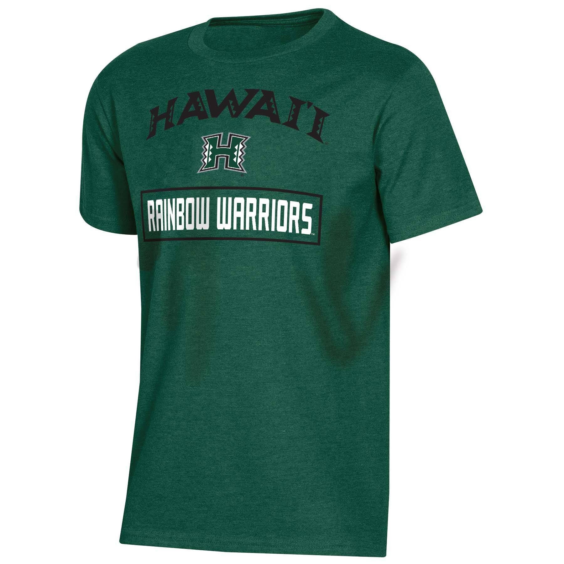 slide 1 of 2, NCAA Hawaii Rainbow Warriors Boys' Short Sleeve Crew Neck T-Shirt - XL, 1 ct