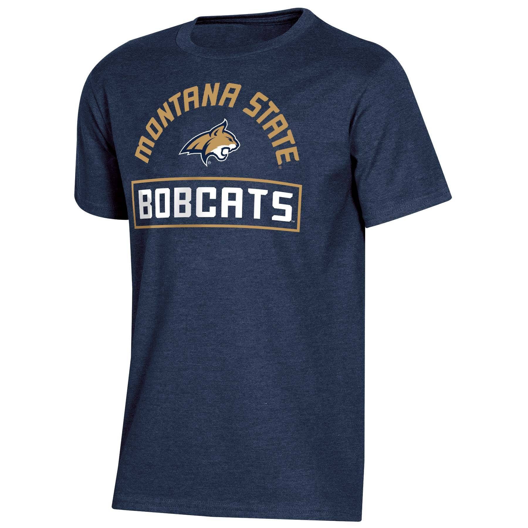 slide 1 of 2, NCAA Montana State Bobcats Boys' Short Sleeve Crew Neck T-Shirt - XL, 1 ct