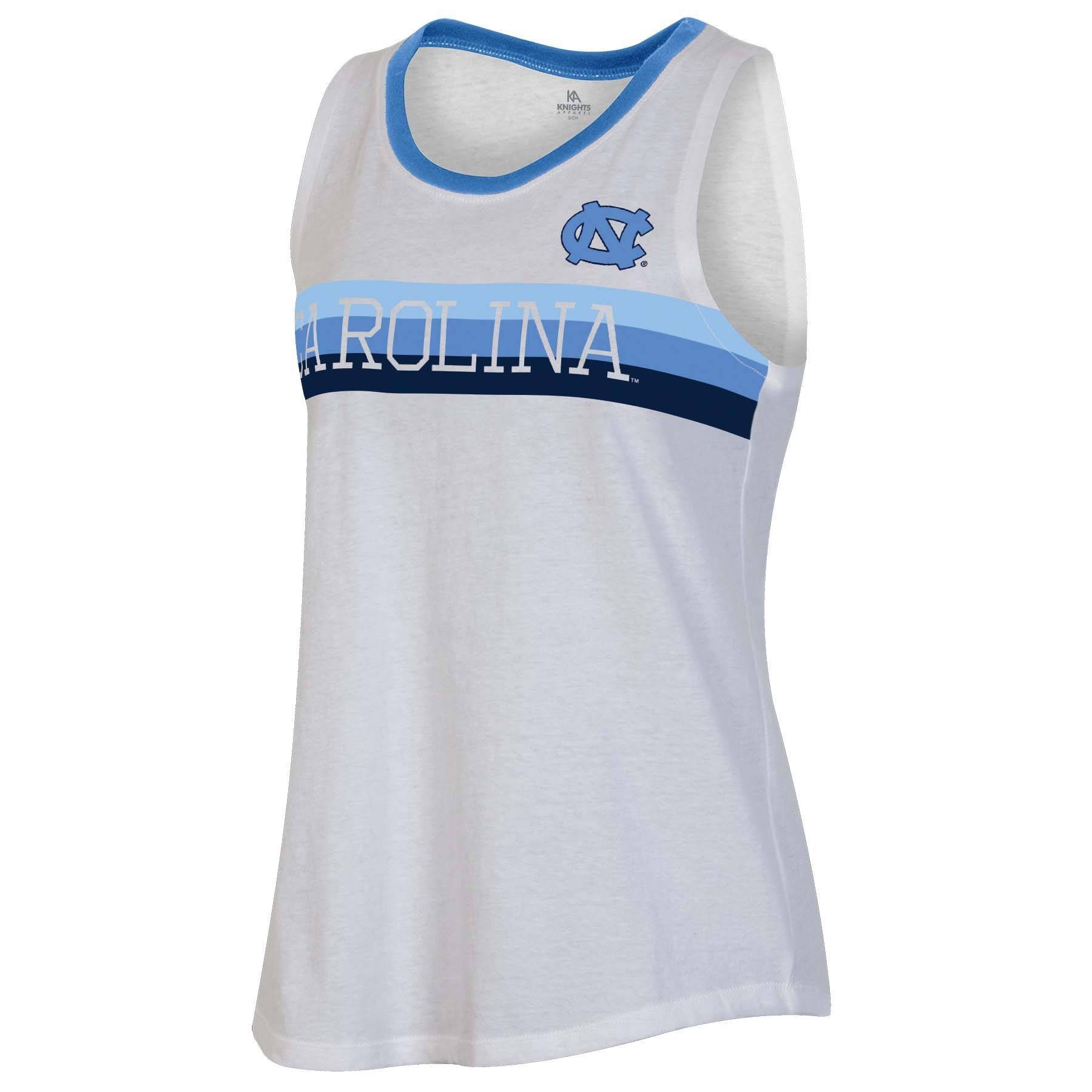 slide 1 of 2, NCAA North Carolina Tar Heels Women's White Tank Top - XL, 1 ct