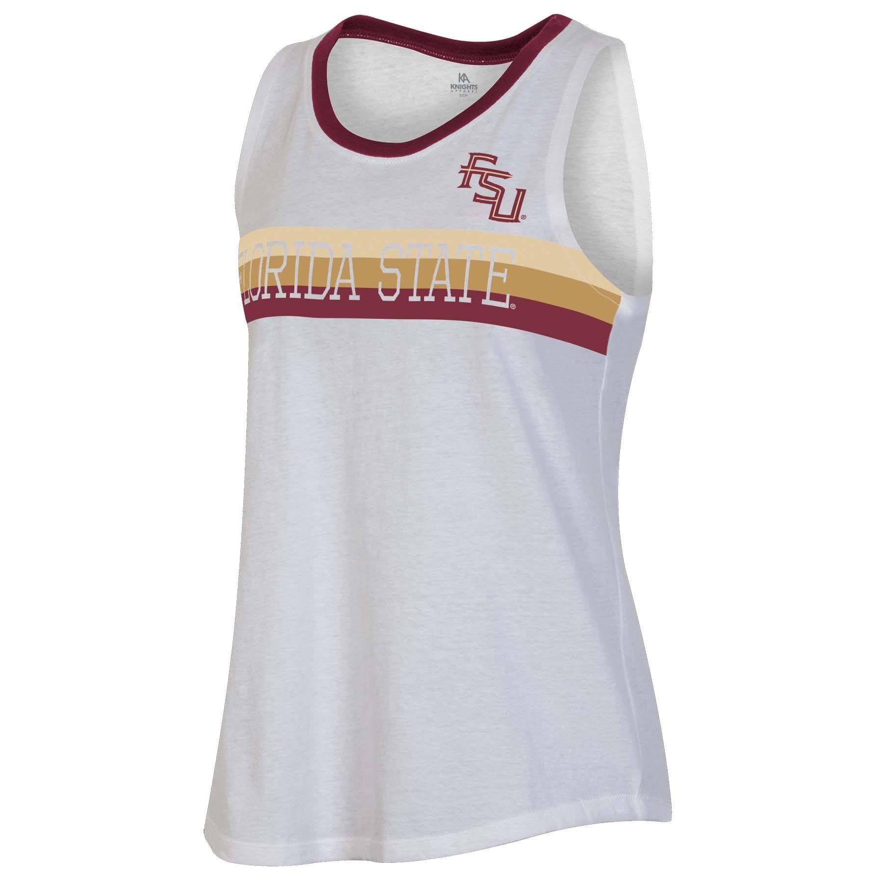 slide 1 of 2, NCAA Florida State Seminoles Women's White Tank Top - XL, 1 ct