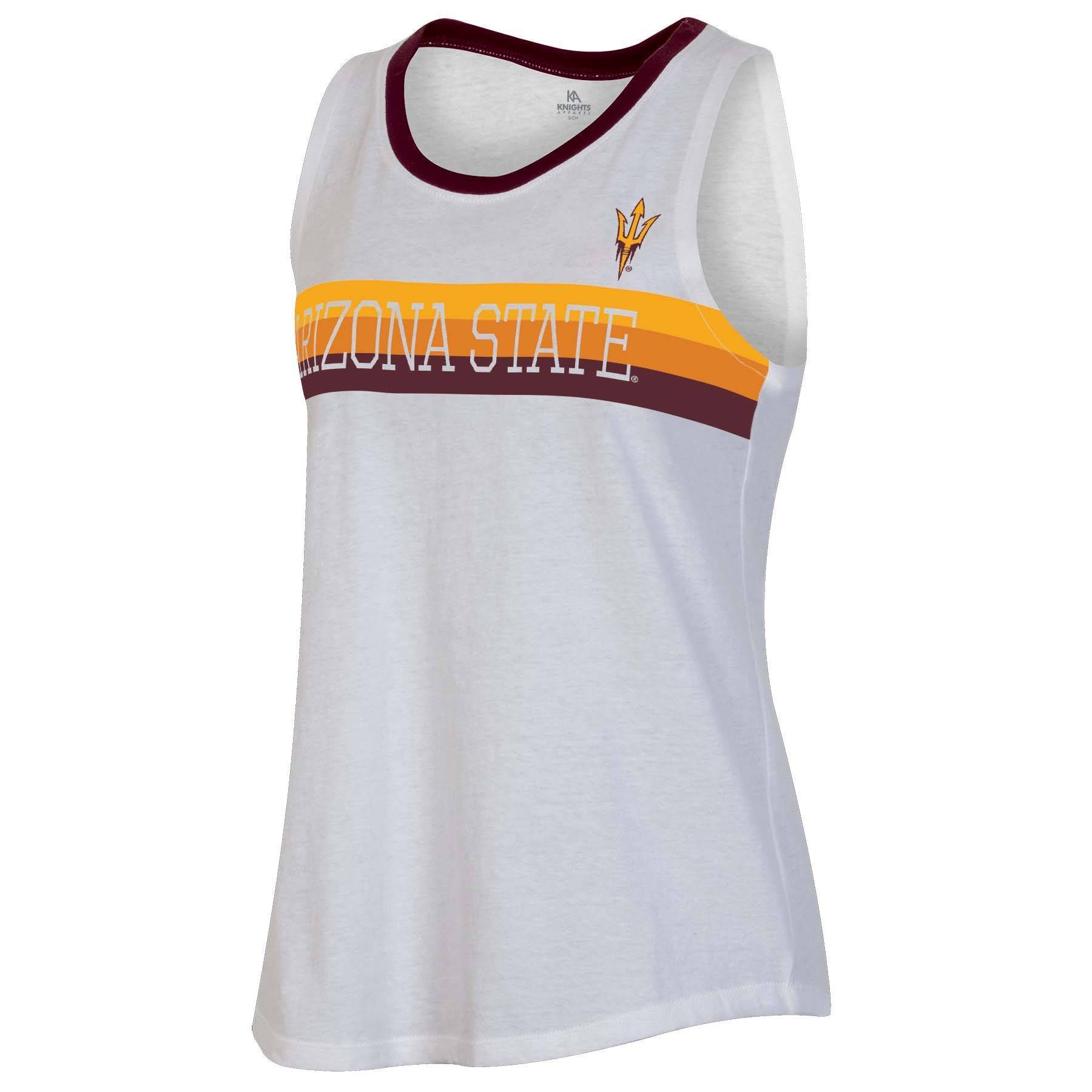 slide 1 of 2, NCAA Arizona State Sun Devils Women's White Tank Top - XL, 1 ct