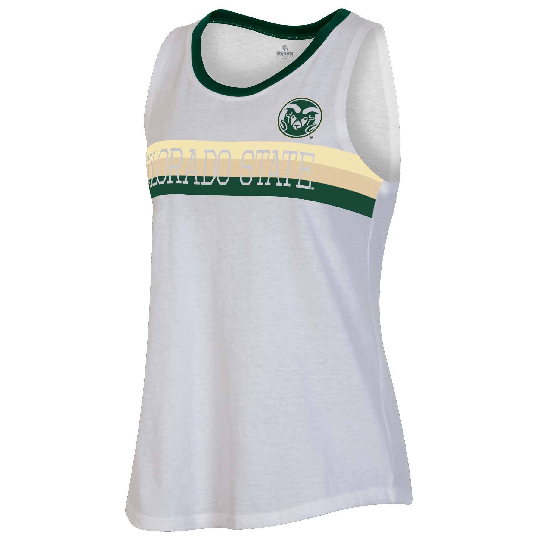 slide 1 of 2, NCAA Colorado State Rams Women's White Tank Top - XL, 1 ct