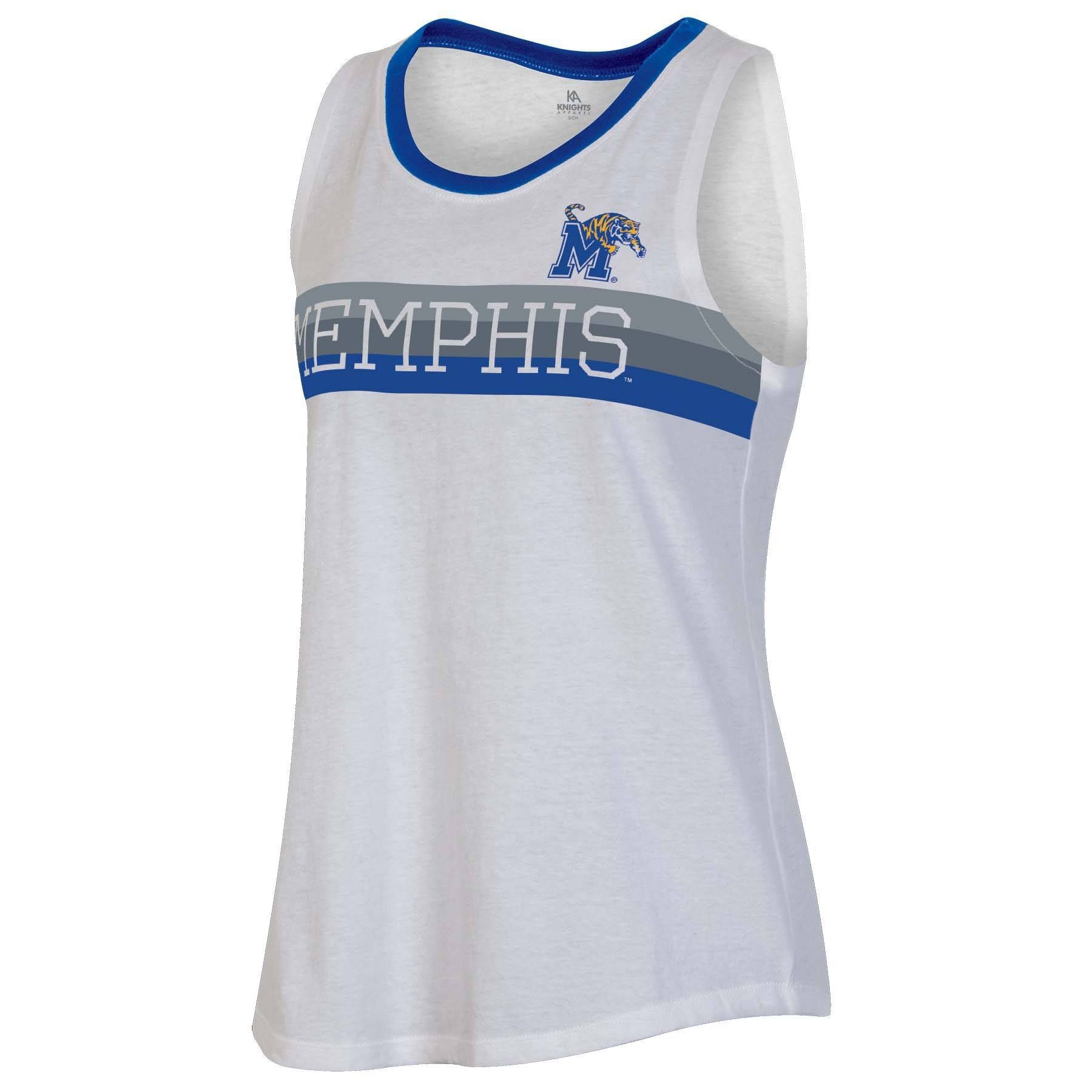 slide 1 of 2, NCAA Memphis Tigers Women's White Tank Top - XL, 1 ct