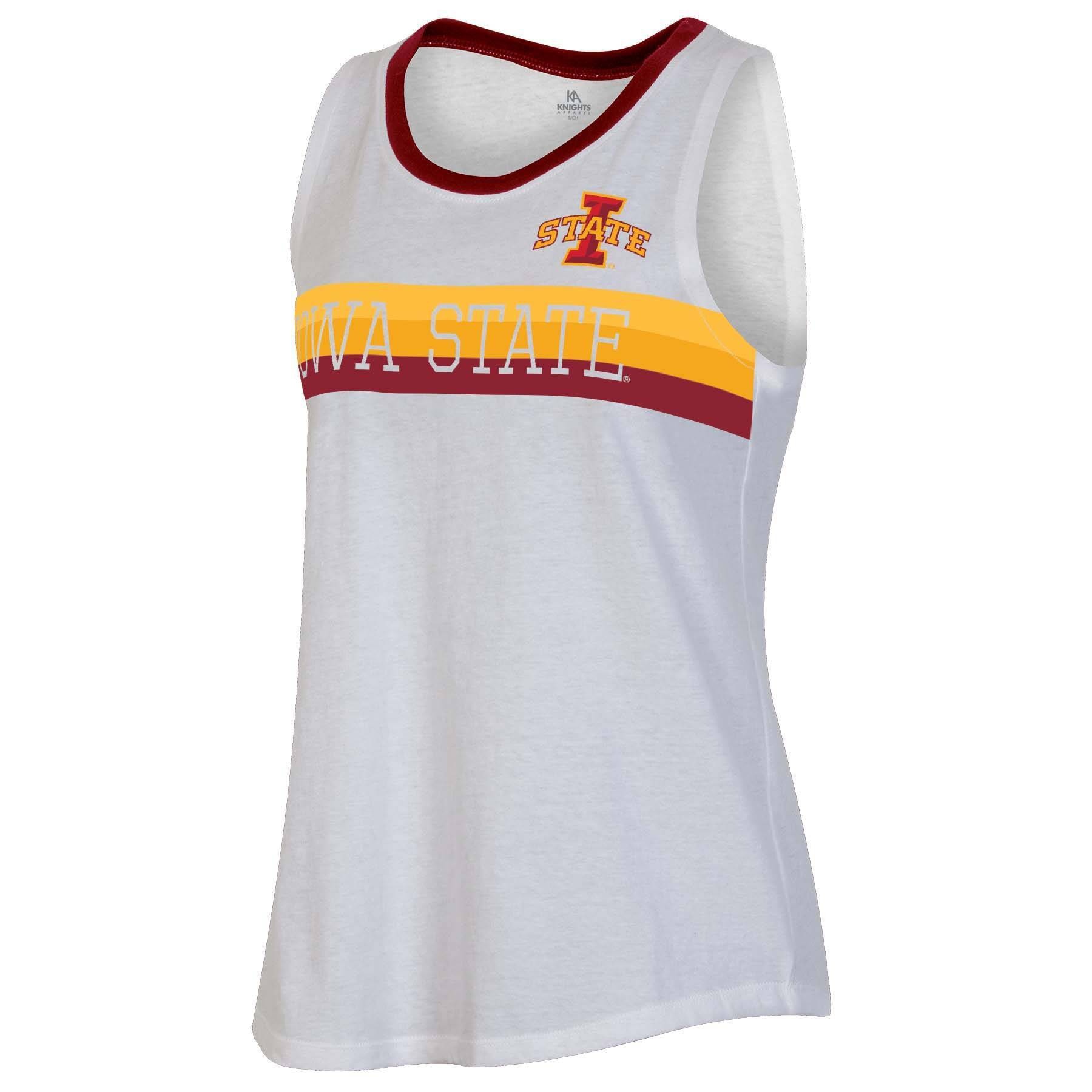 slide 1 of 2, NCAA Iowa State Cyclones Women's White Tank Top - XL, 1 ct