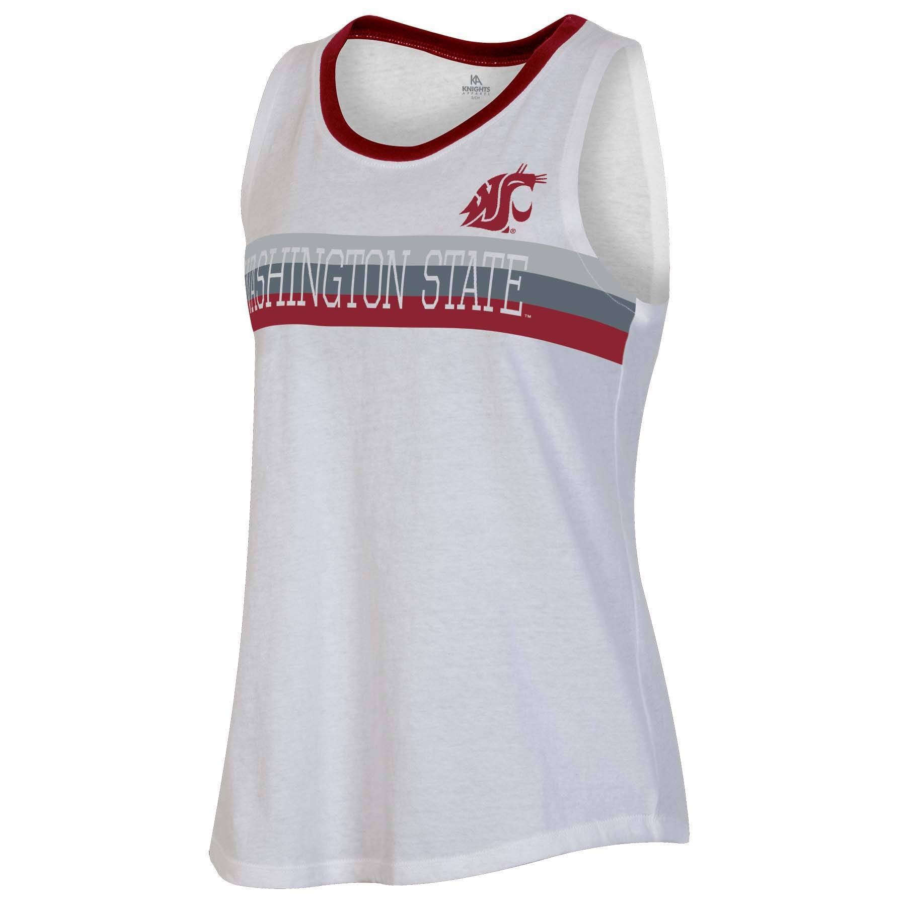 slide 1 of 2, NCAA Washington State Cougars Women's White Tank Top - XL, 1 ct