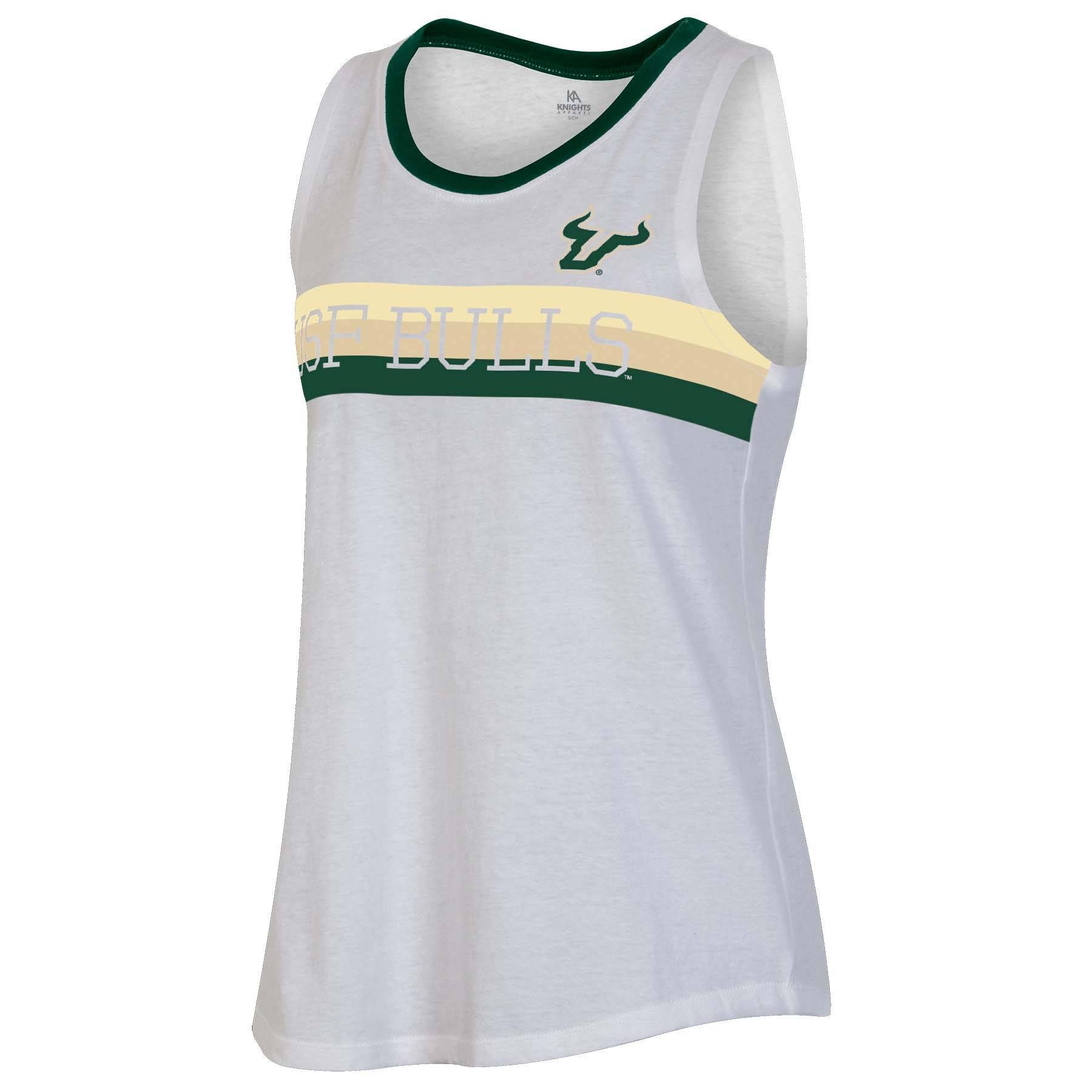 slide 1 of 2, NCAA South Florida Bulls Women's White Tank Top - XL, 1 ct