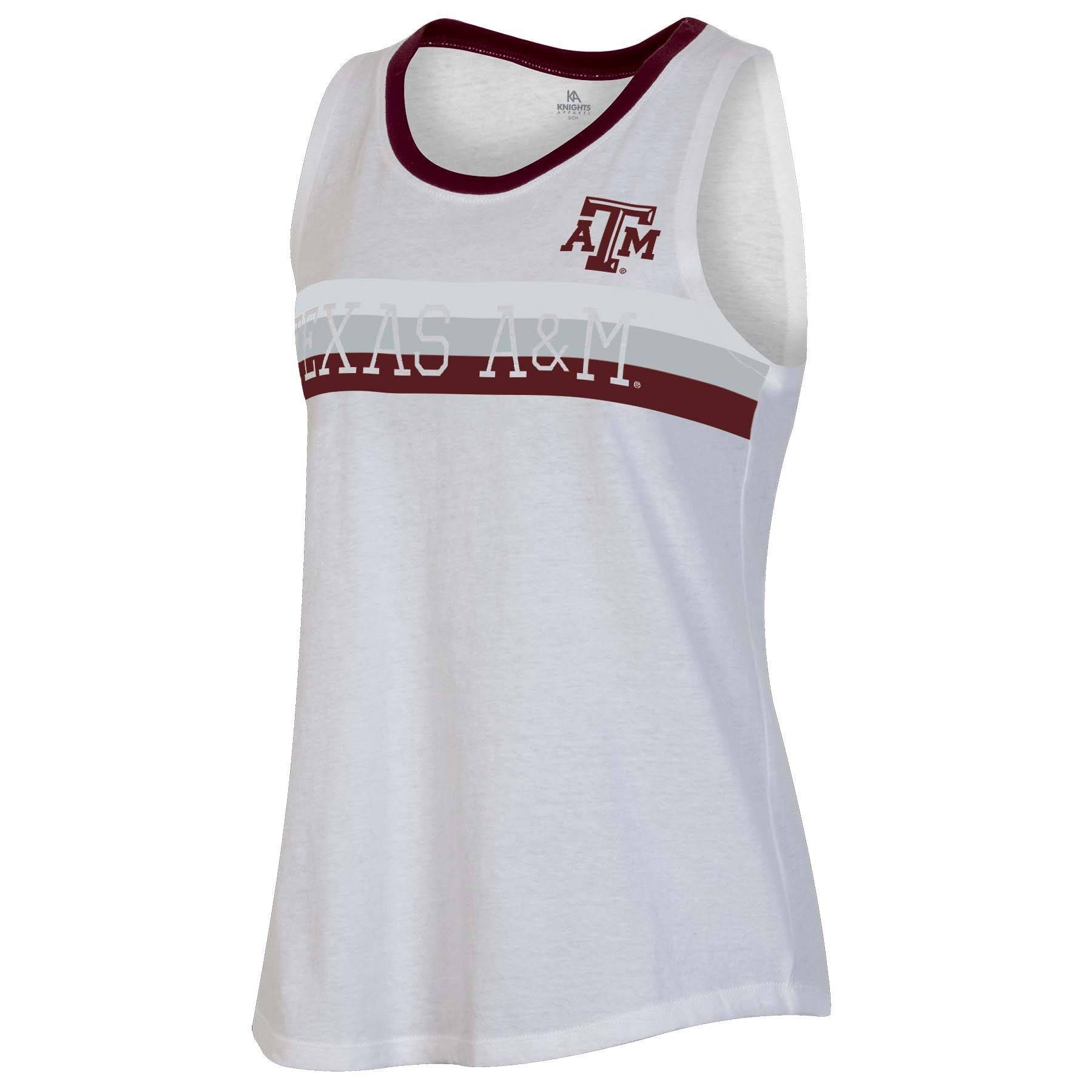 slide 1 of 2, NCAA Texas A&M Aggies Women's White Tank Top - XL, 1 ct