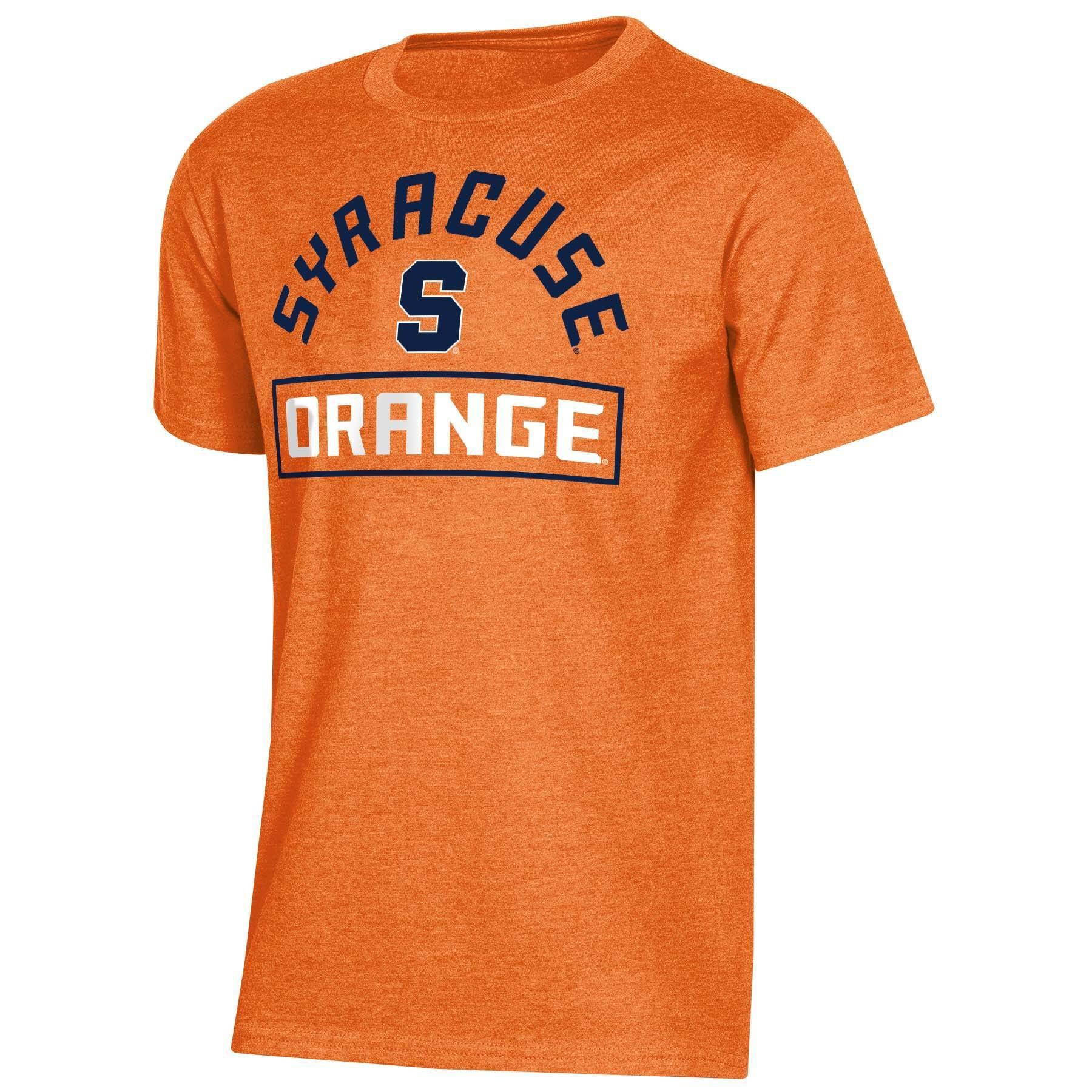 slide 1 of 2, NCAA Syracuse Orange Boys&#39; Short Sleeve Crew Neck T-Shirt - XL, 1 ct