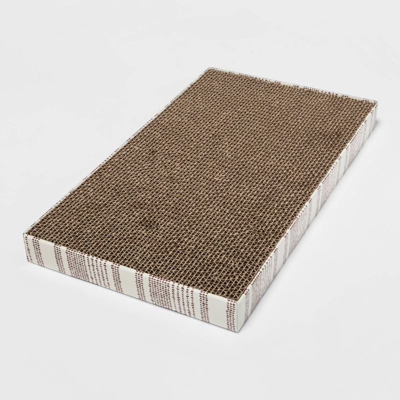 slide 2 of 3, Cat Scratcher - Tan - L - Boots & Barkley™, 1 ct