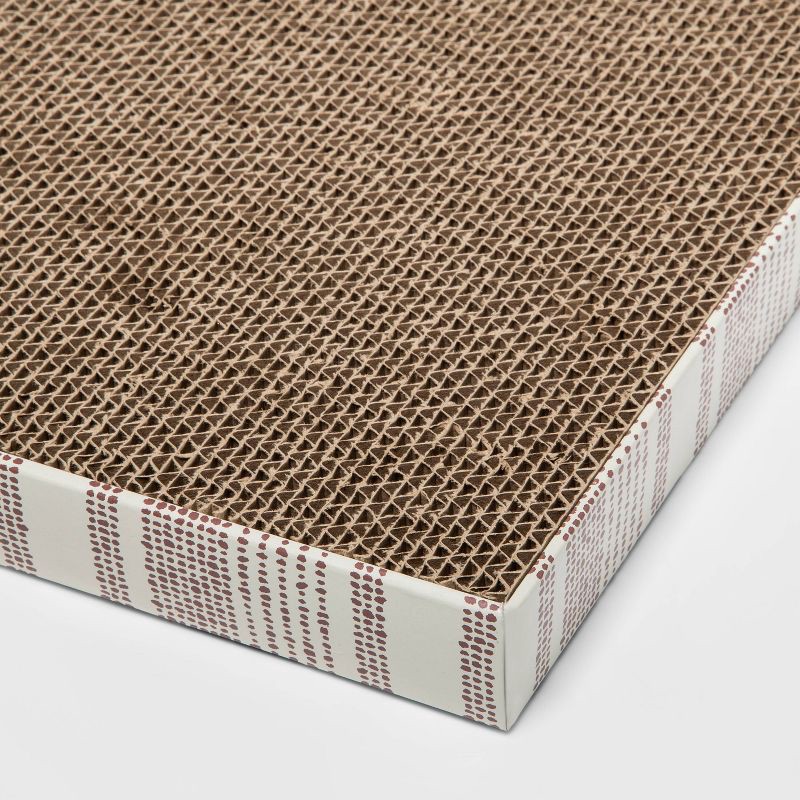 slide 3 of 3, Cat Scratcher - Tan - L - Boots & Barkley™, 1 ct